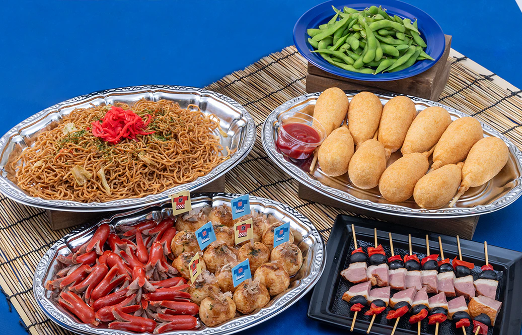 夏祭りプラン10-15名向け（デザートなし）（1名あたり1,700円目安）